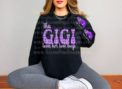 This Gigi Loves Her Love Bug(s) - Purple