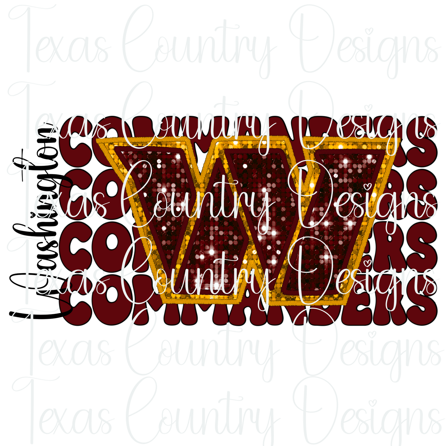 WC Sequin Logo