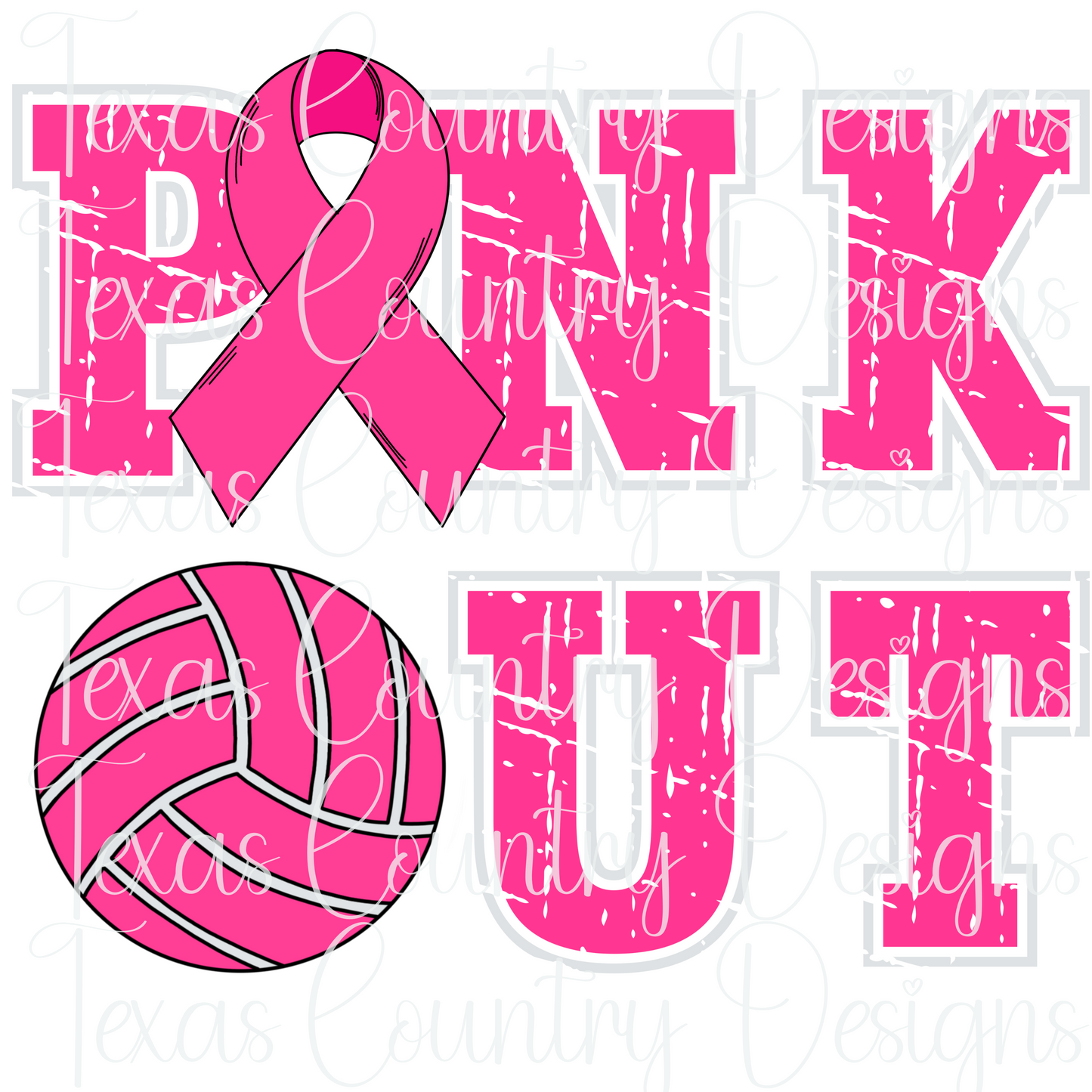 Pink Out - Volleyball