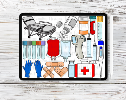 Medical Clipart Set