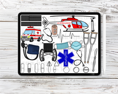 Medical Clipart Set