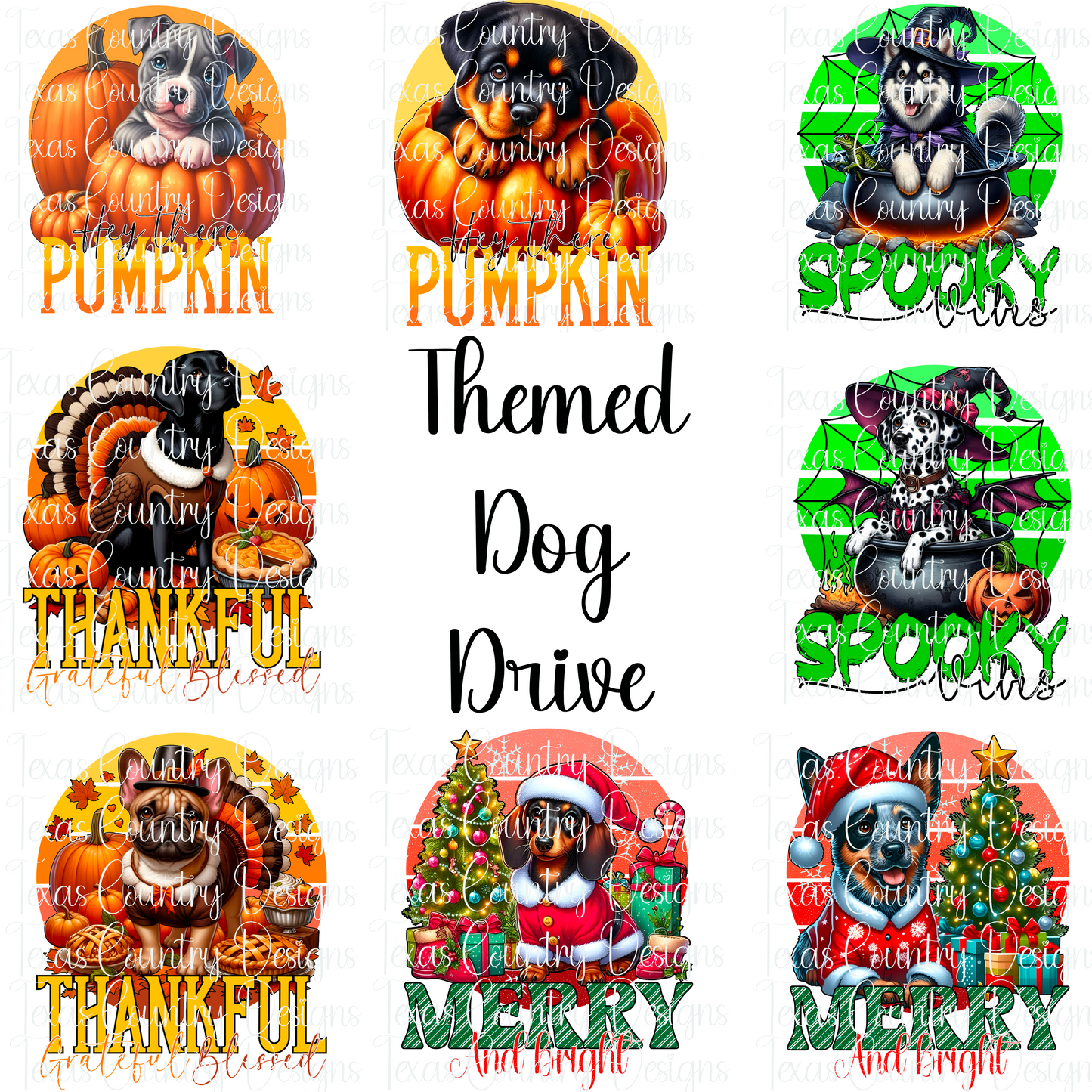 Themed Dog Drive