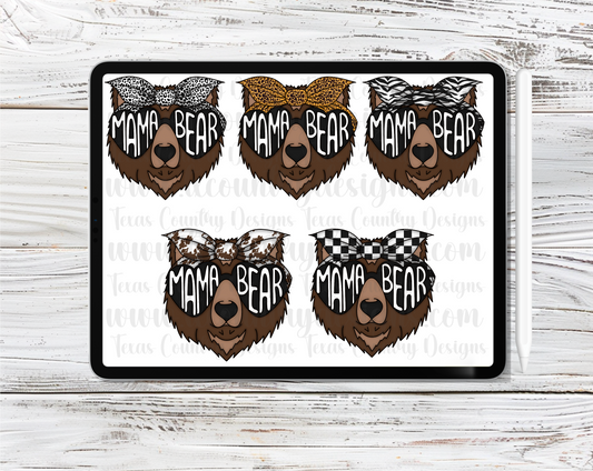 Print Mama/Baby Bears