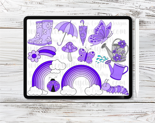Spring Vibes Purple