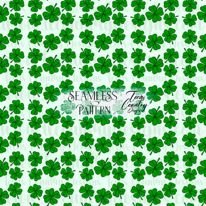 Four Leaf Clover Seamless