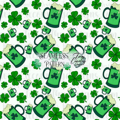 Lucky Beer Seamless