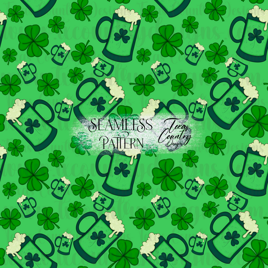 Lucky Beer Seamless
