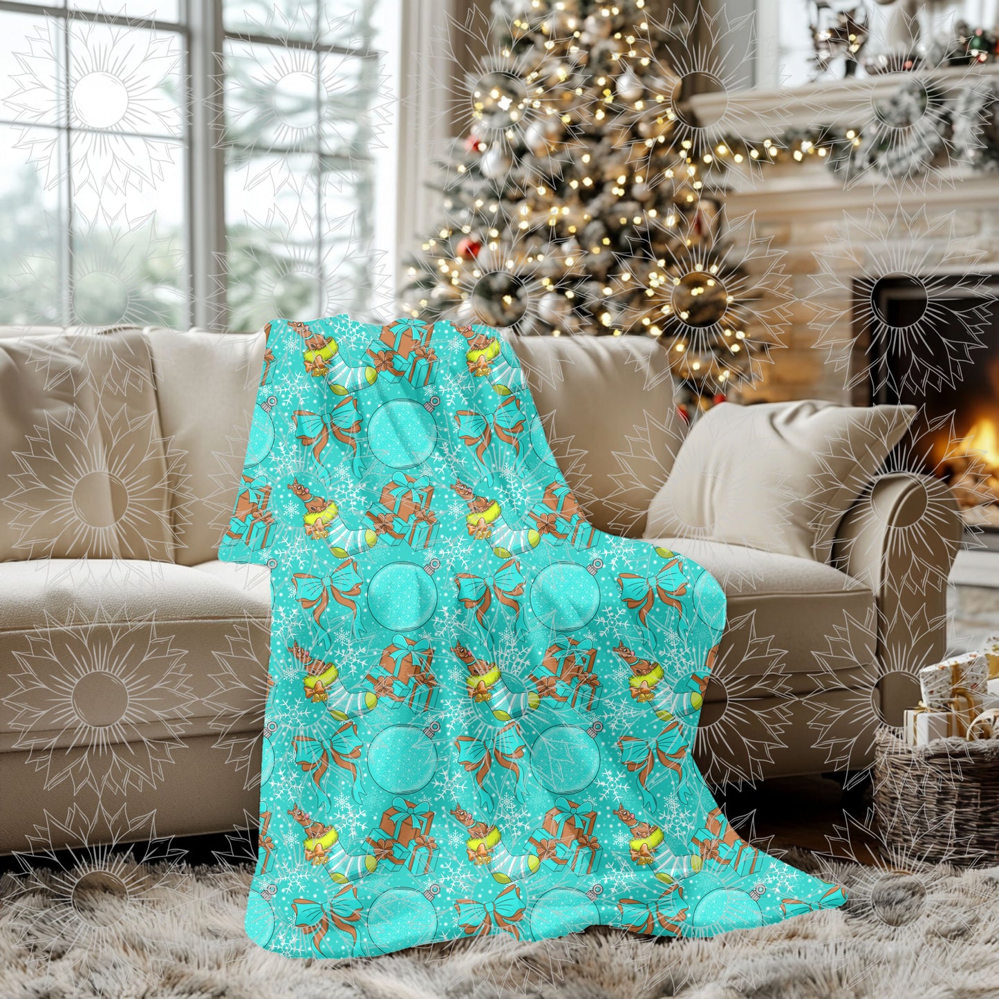 Christmas Coquette SD Seamless