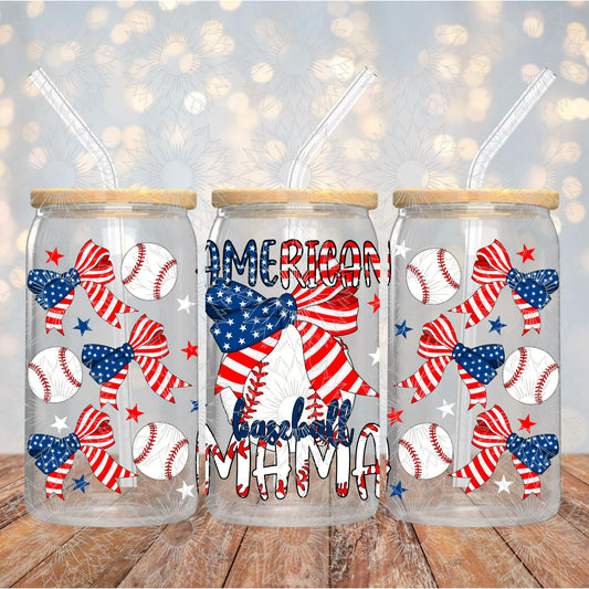 American Baseball Mama 16OZ