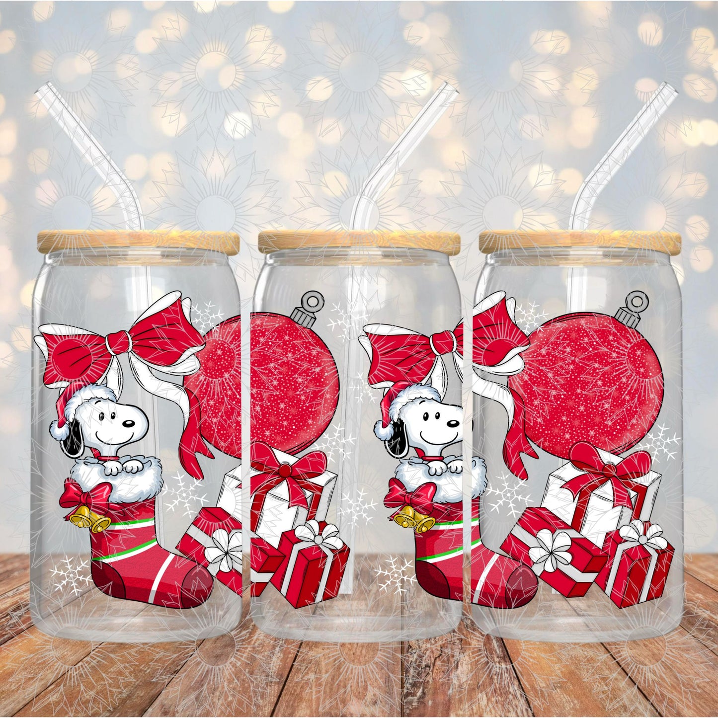 Christmas Coquette CB Dog 16OZ