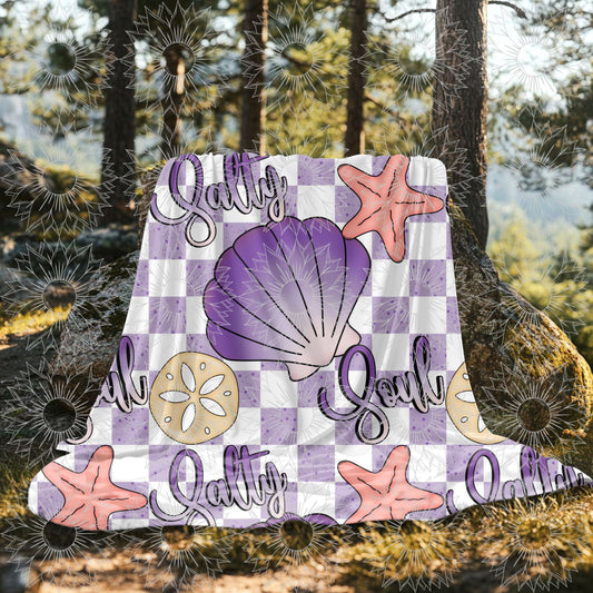 Salty Soul Purple Tones Seamless