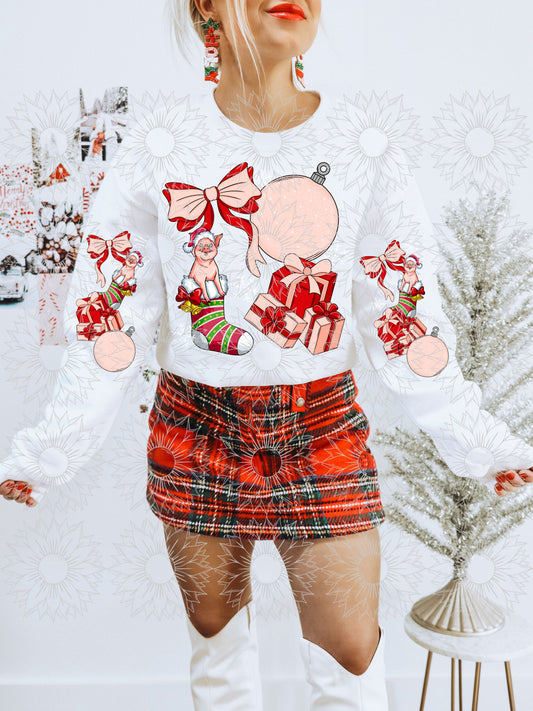 Christmas Coquette W W/Sleeve