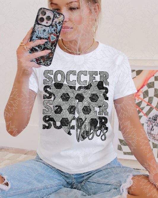 Soccer Vibes Full Glitter
