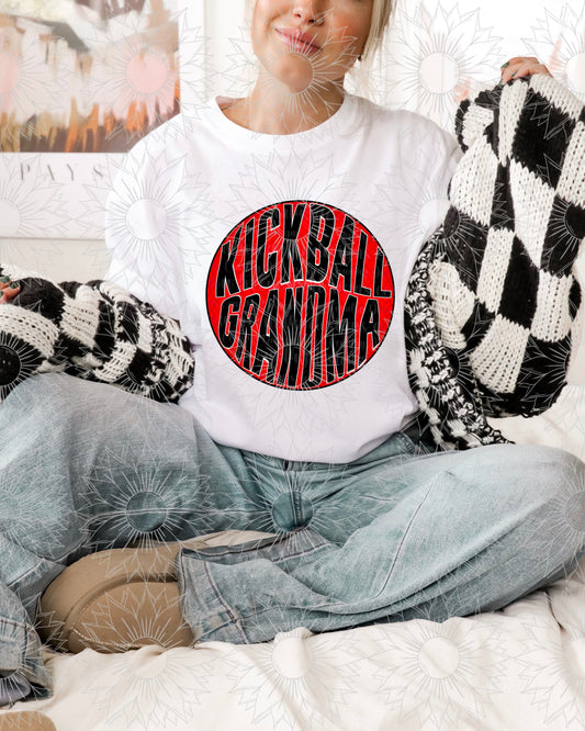 Kickball Grandma Wave