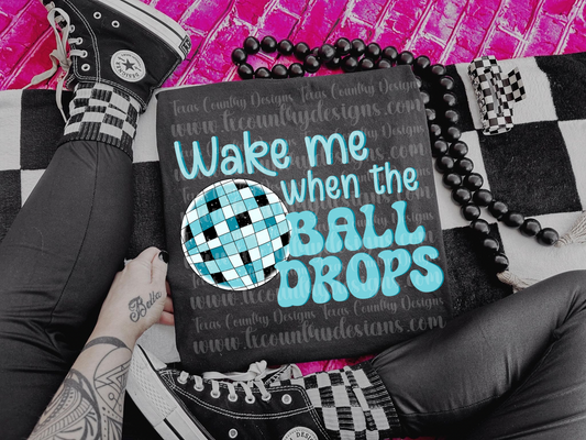 Wake Me When The Ball Drops - Blue