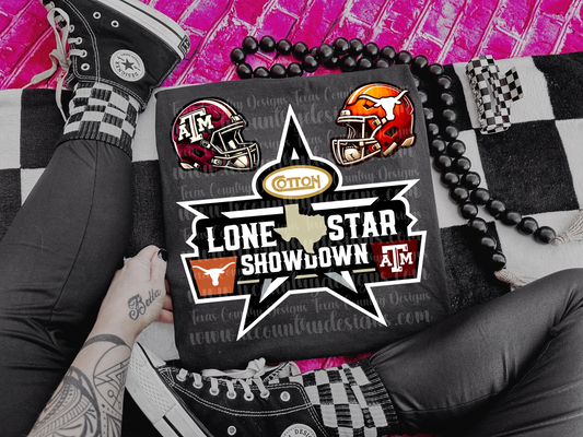 Lonestar Showdown Star with Helmets