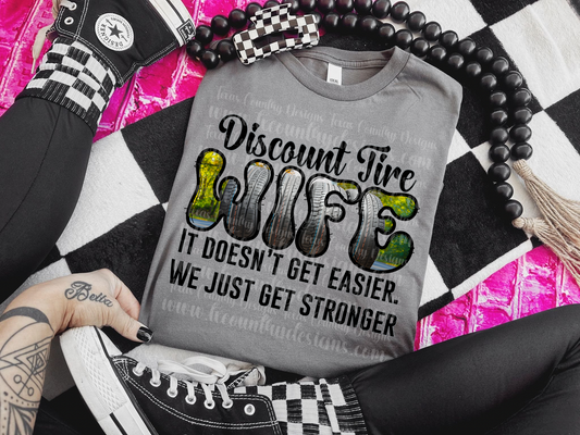 Discount Tire Wife - it doesn’t get easier