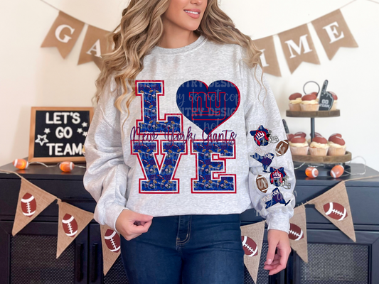 NYG Love W/Sleeve