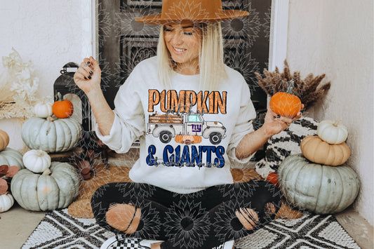 NYG Pumpkins & Touchdowns