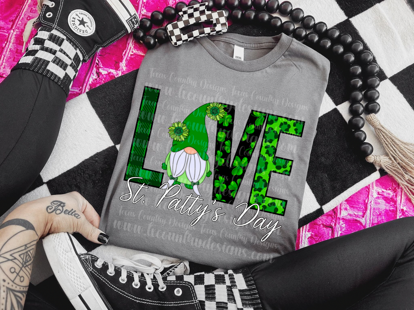 St. Patty Love White