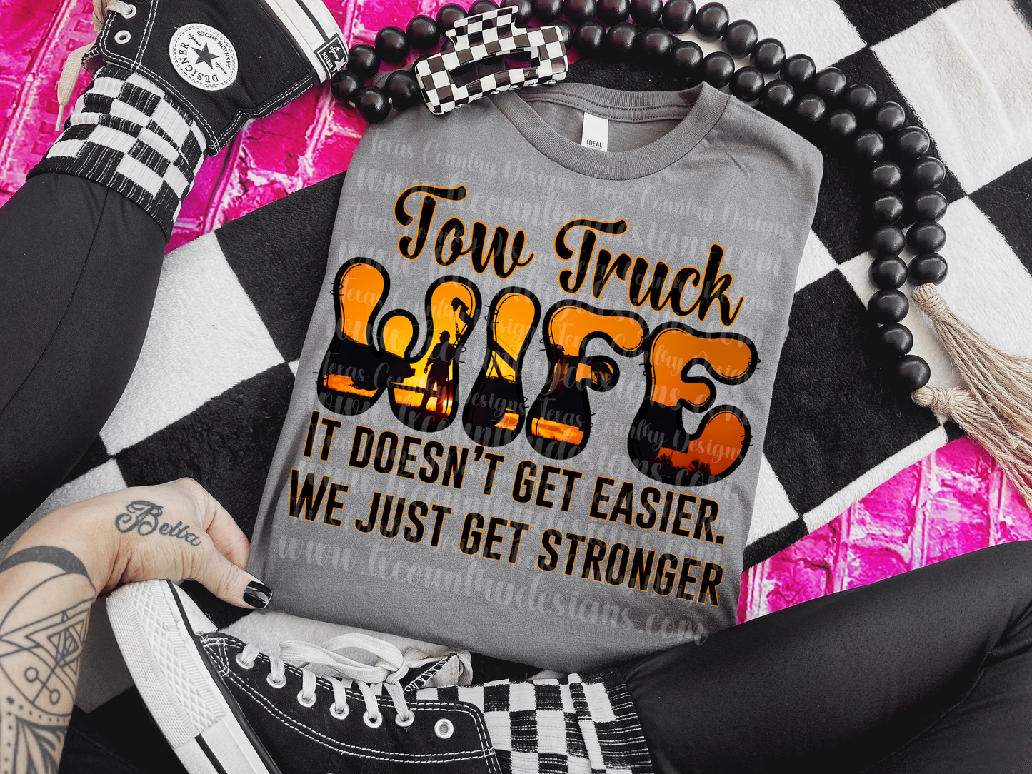 Tow Truck Wife - it doesn’t get easier