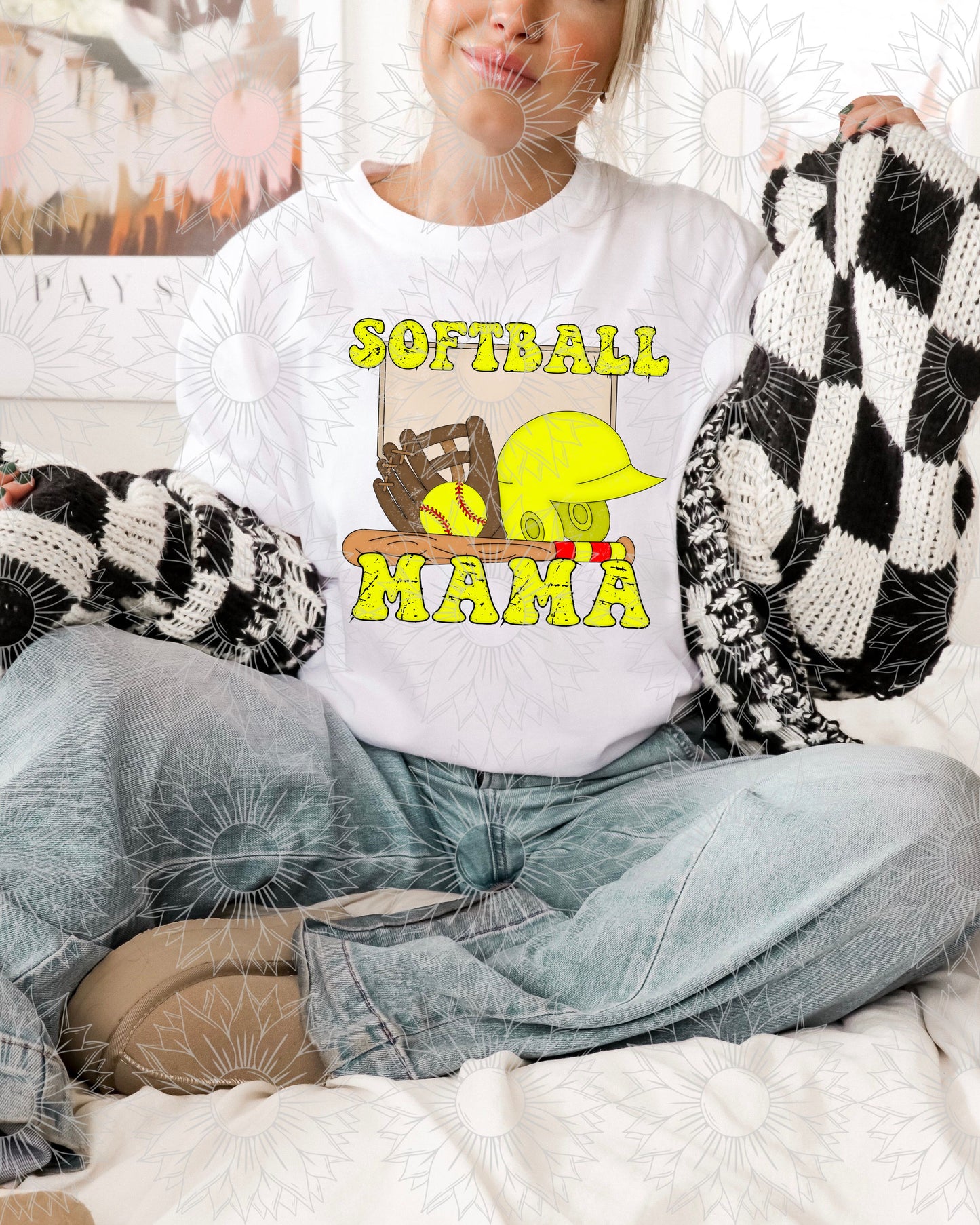 Softball Mama Grunge