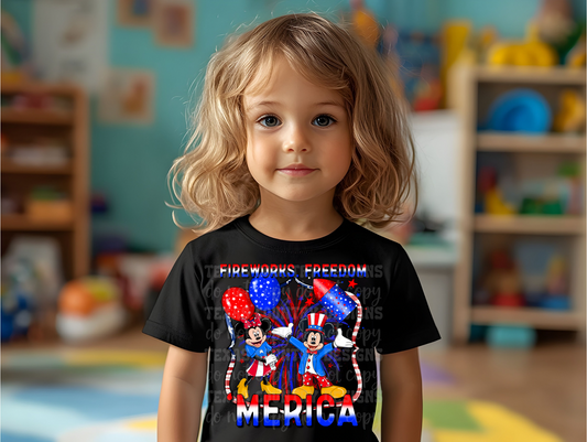 Fireworks. Freedom. ‘Merica. Mick&Min