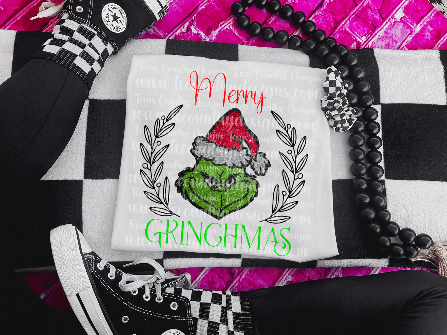 Merry Grinchmas Full Glitter