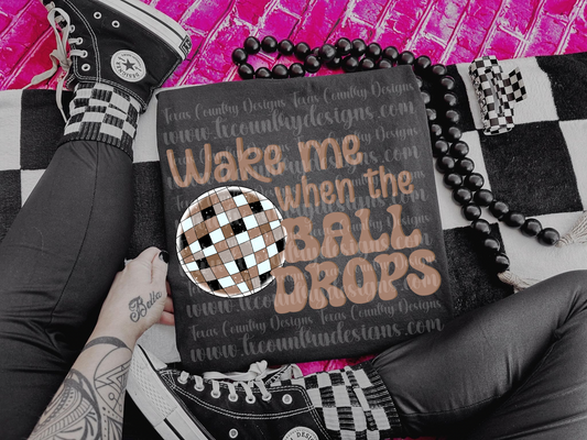 Wake Me When The Ball Drops - Tan