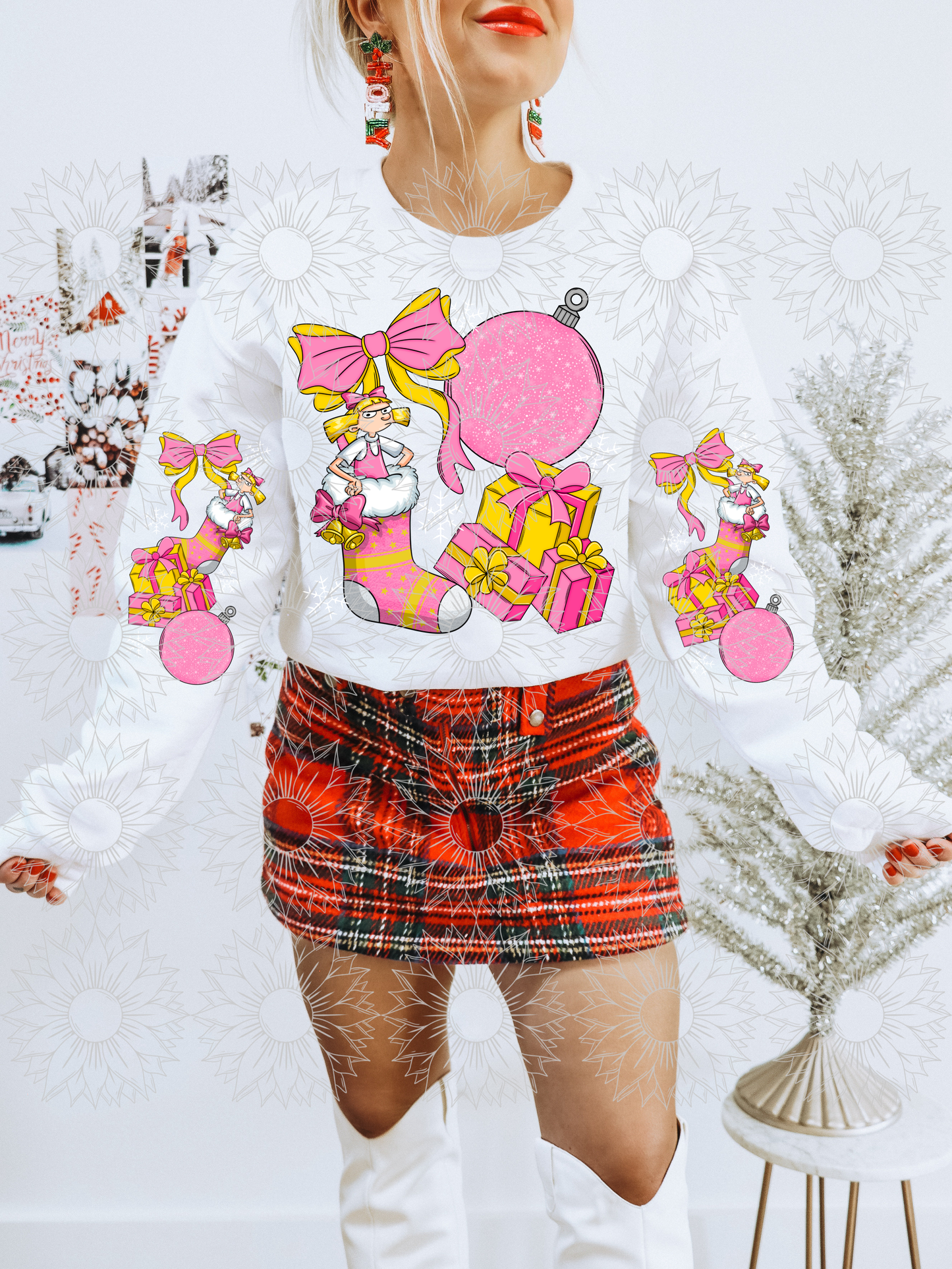 Christmas Coquette H W/Sleeve