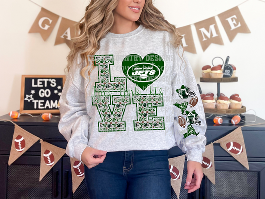 NYJ Love W/Sleeve