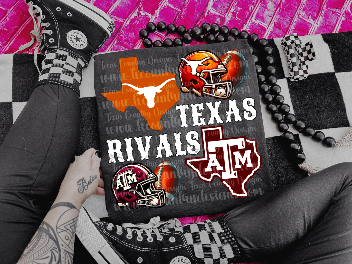 Texas Rivals Texas Logo
