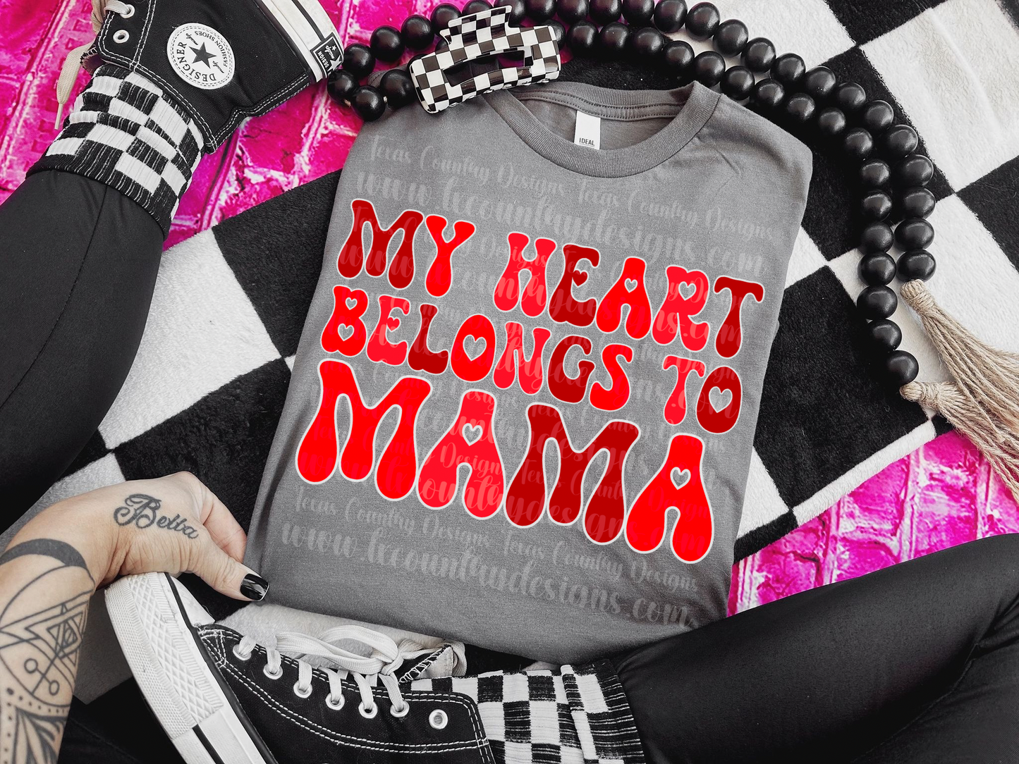 My Heart Belongs to Mama - Red