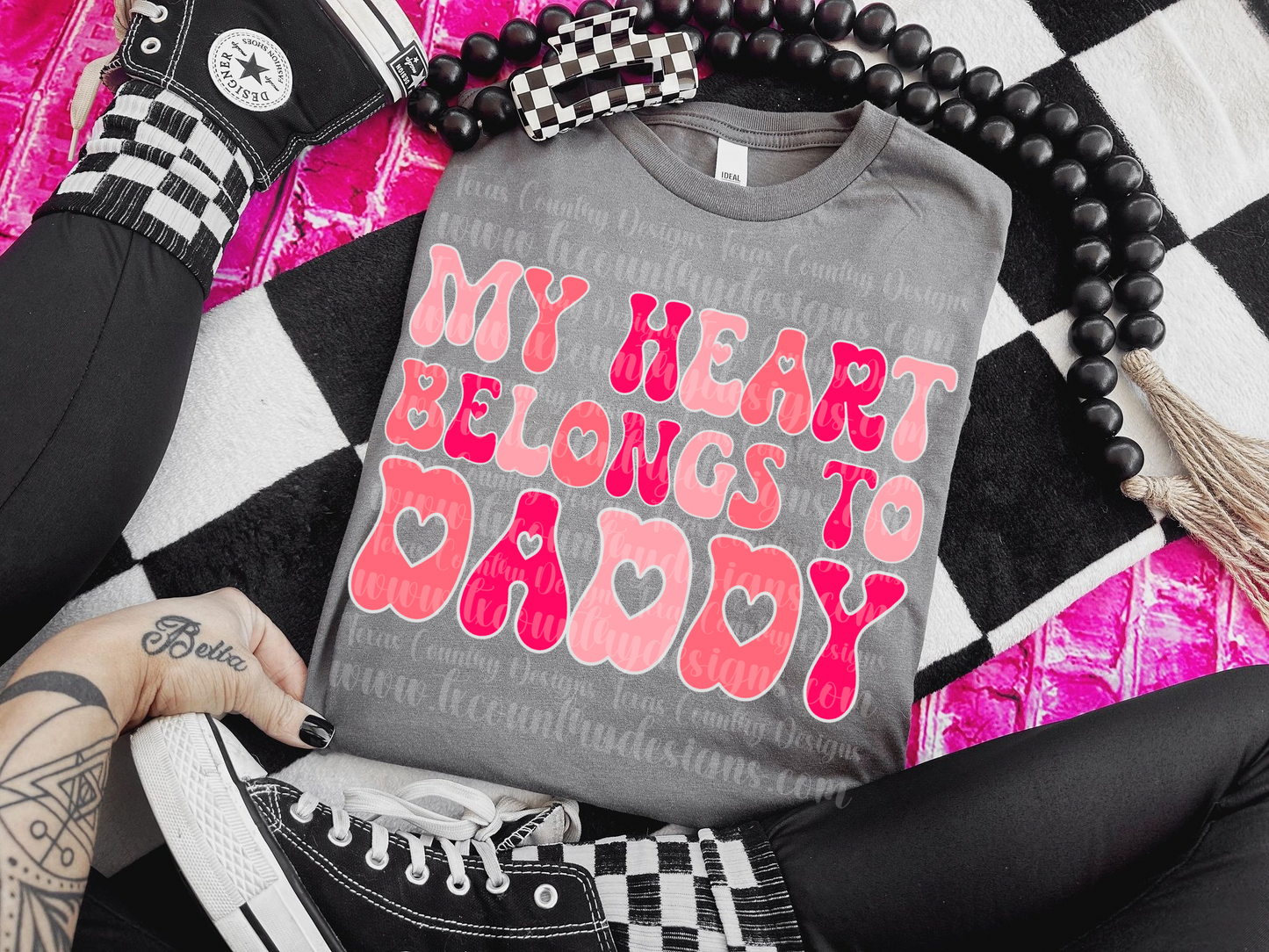 My Heart Belongs to Daddy - Pink