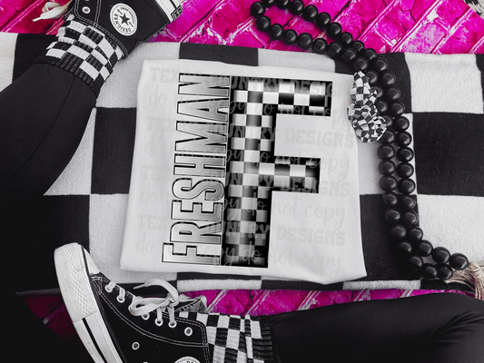 Freshman Gray Checkered