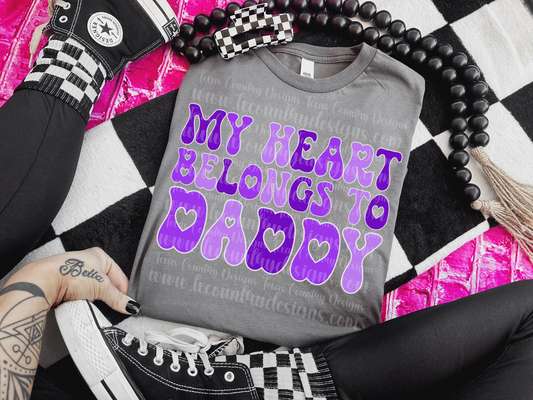 My Heart Belongs to Daddy - Purple