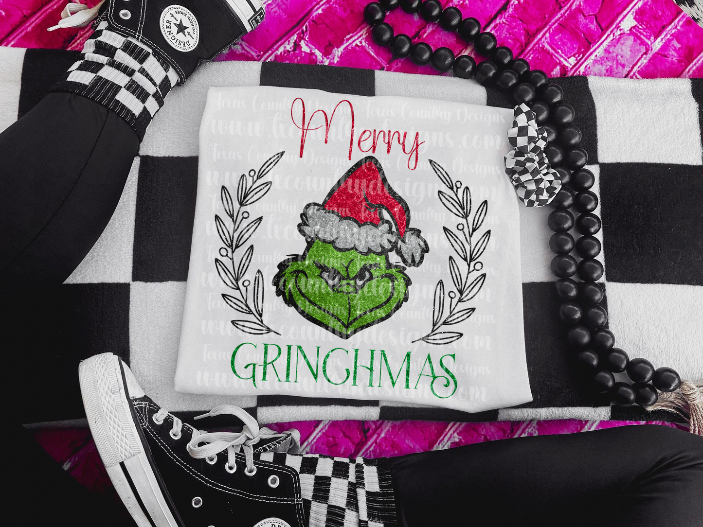 Merry Grinchmas Full Glitter