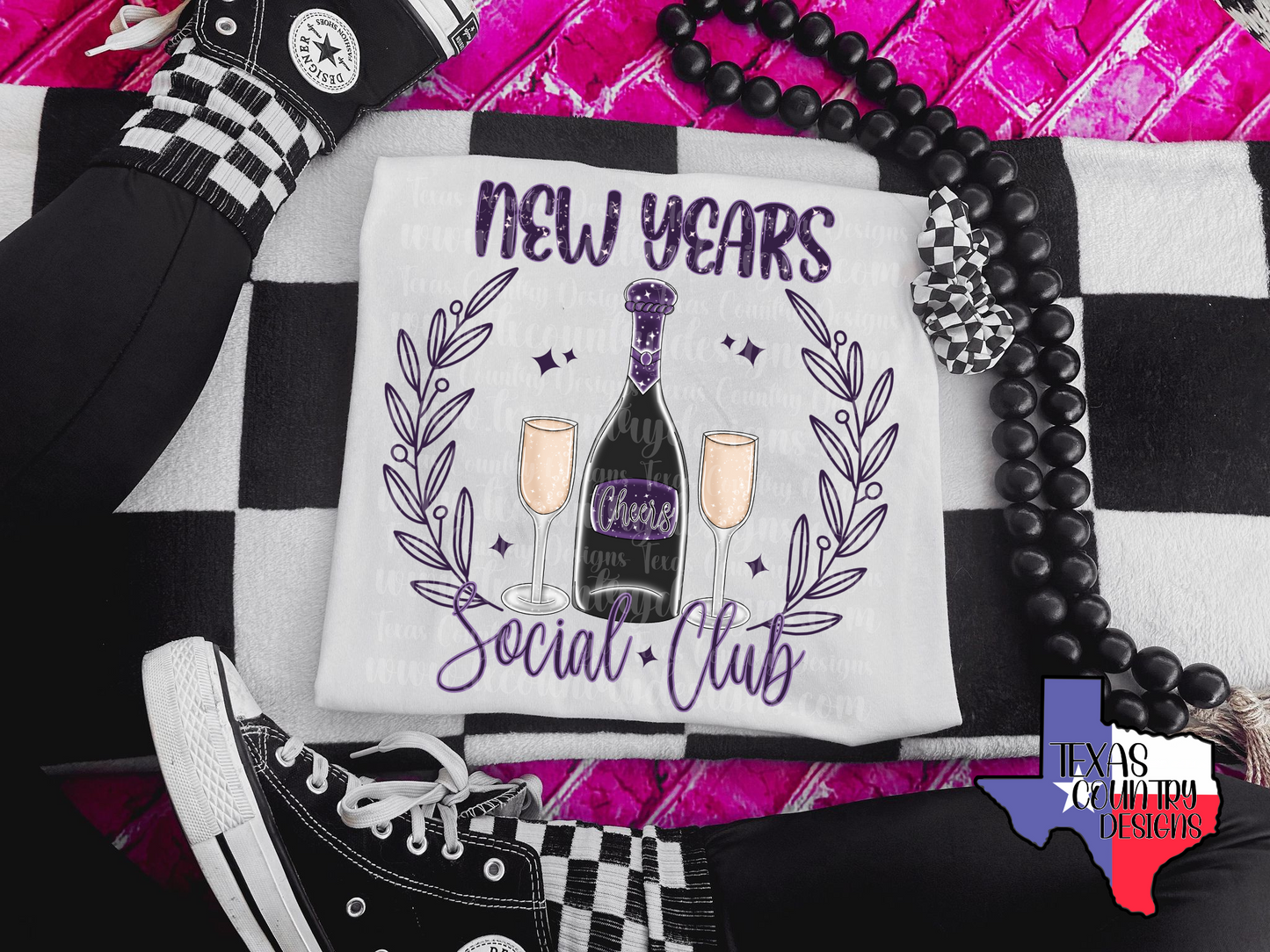 New Years Social Club - Purple