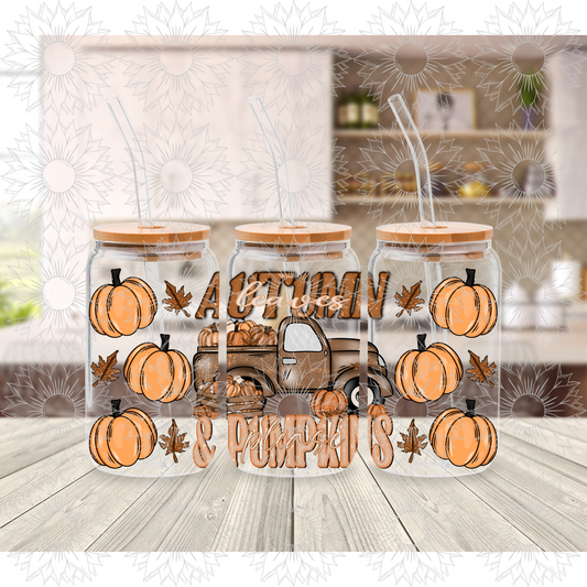 Autumn Leaves & Pumpkins Please 16OZ
