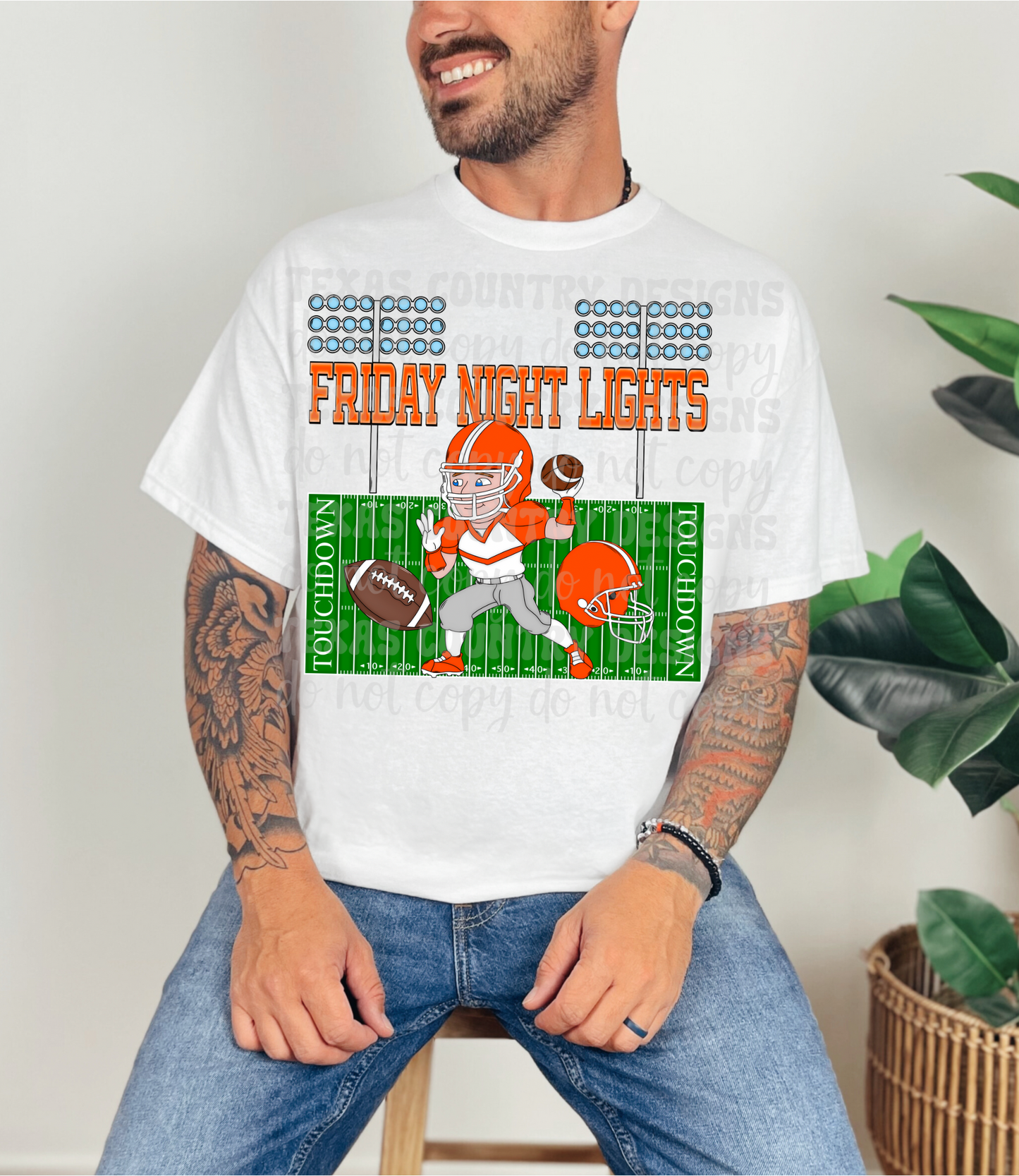Friday Night Lights Orange