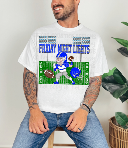 Friday Night Lights Blue